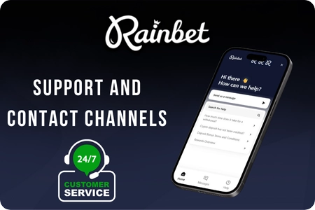 Rainbet support and contact channels